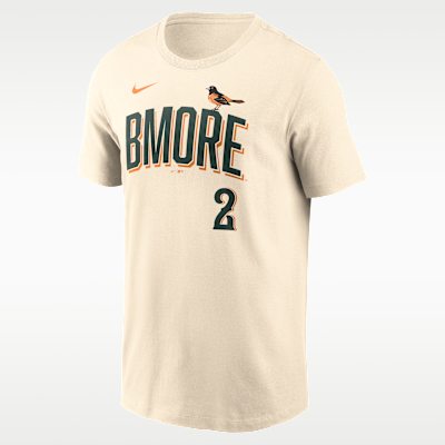 Gunnar Henderson Baltimore Orioles City Connect Men's Nike MLB T